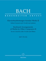 Keyboard Arrangements of Works by Other Composers Ii piano sheet music cover